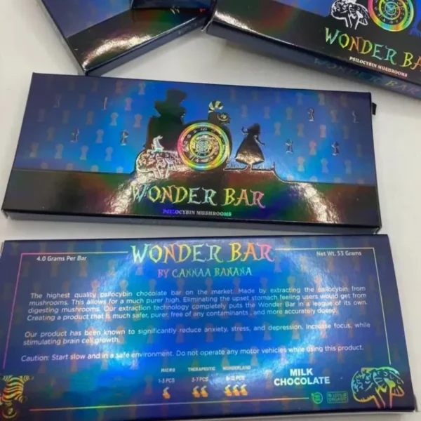 Wonder Bars Psychedelic Mushroom Chocolate